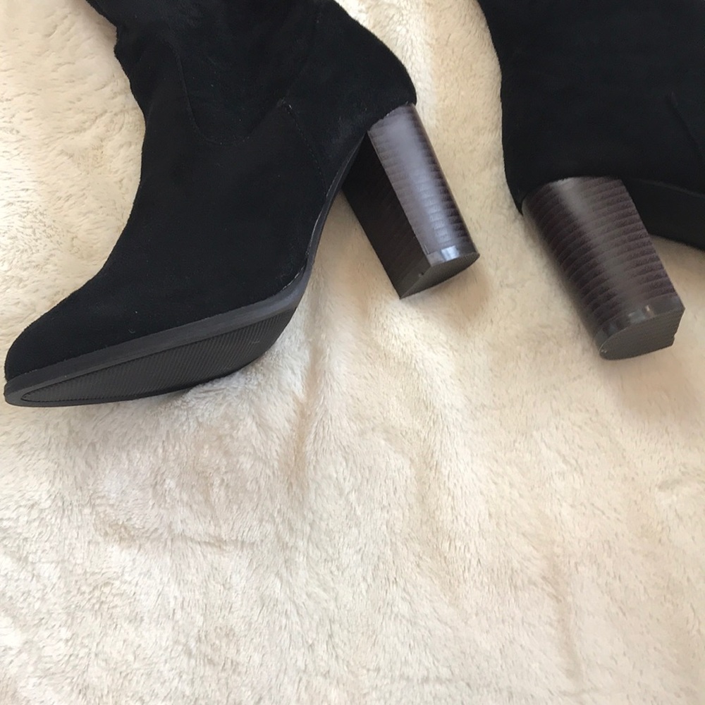 NWOT Red Dress Boutique Over the Knee Heeled Boots - Picture 6 of 8